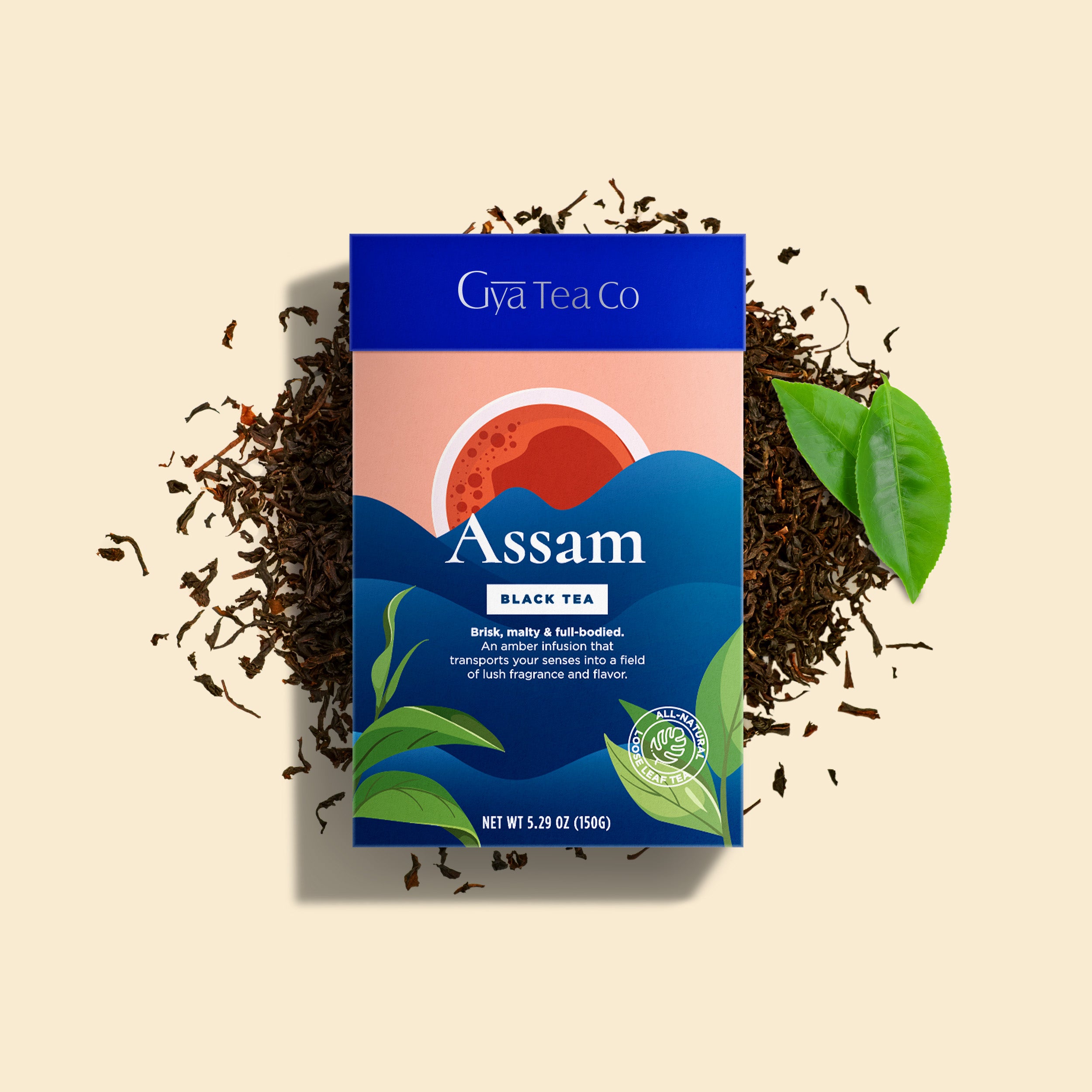 Assam Loose Leaf Black Tea 5.29oz – Gya Tea