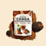 Organic Wild-Harvested Chaga Mushroom Superfood Powder 17.64 Oz | 1.1lb | 500g
