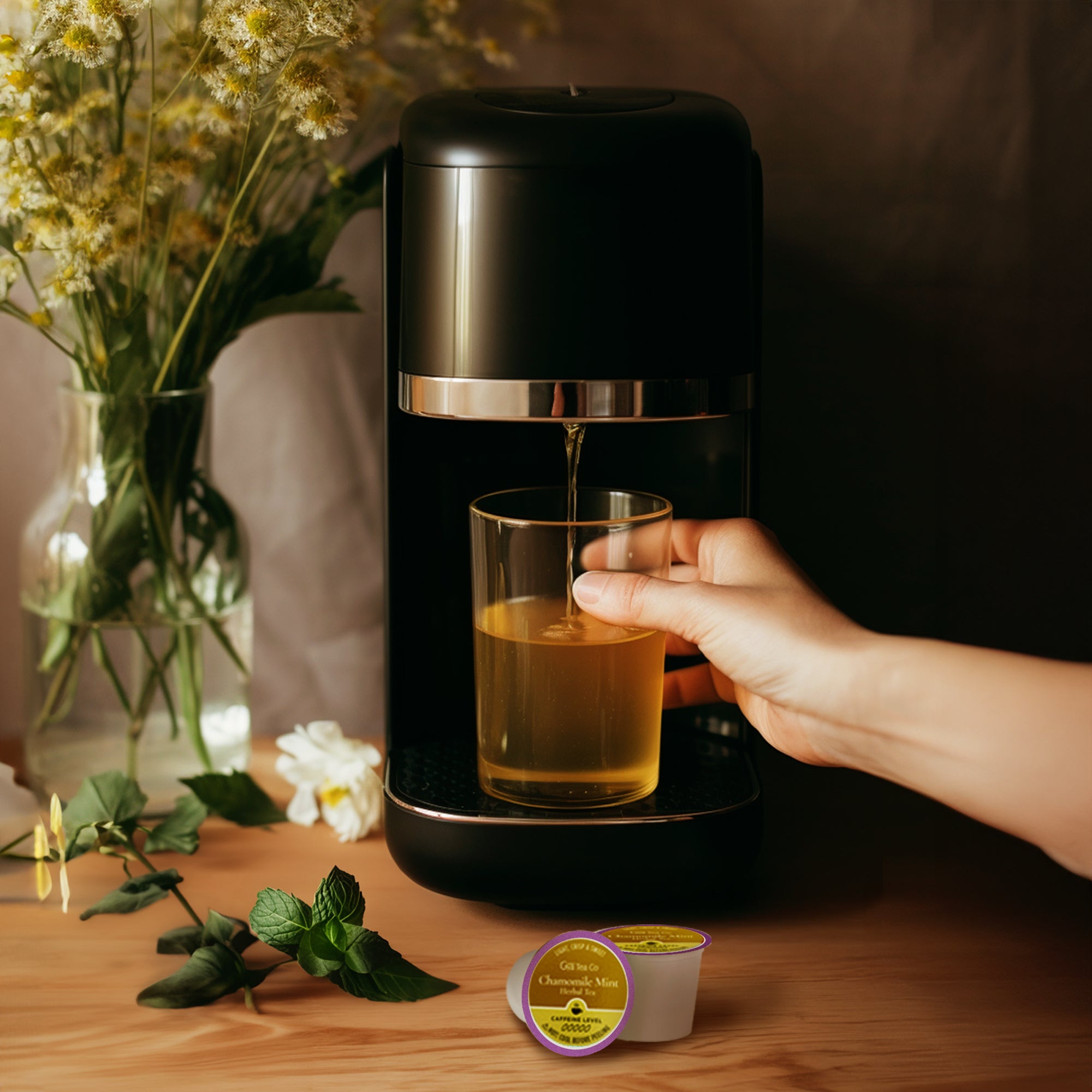 Tea K Chamomile Mint Herbal Tea K-Cup 16 Pods – Gya Tea