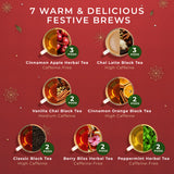 Christmas Tea Collection K-Cup 16 Pods (7 Flavors)