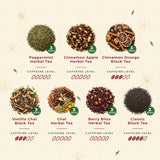 Christmas Tea Collection Tea Bags 20 Count (7 Flavors)