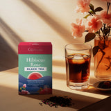 Hibiscus Rose Loose Leaf Black Tea 5.29oz